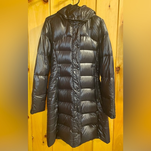 Gently used Nike Sportswear long 550 down fill puffer coat. Missing belt. - Picture 1 of 11